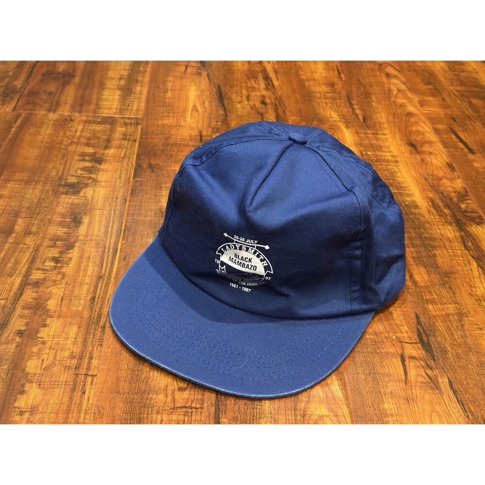 Vintage 1997 Ladysmith Black Mambazo Freedom of the Home Town Blue Snapback Hat